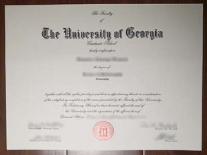 The University of Georgia degree