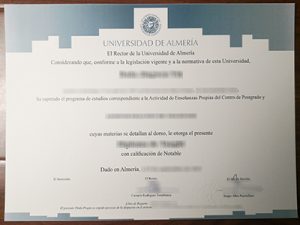 Universidad De Almeria degree