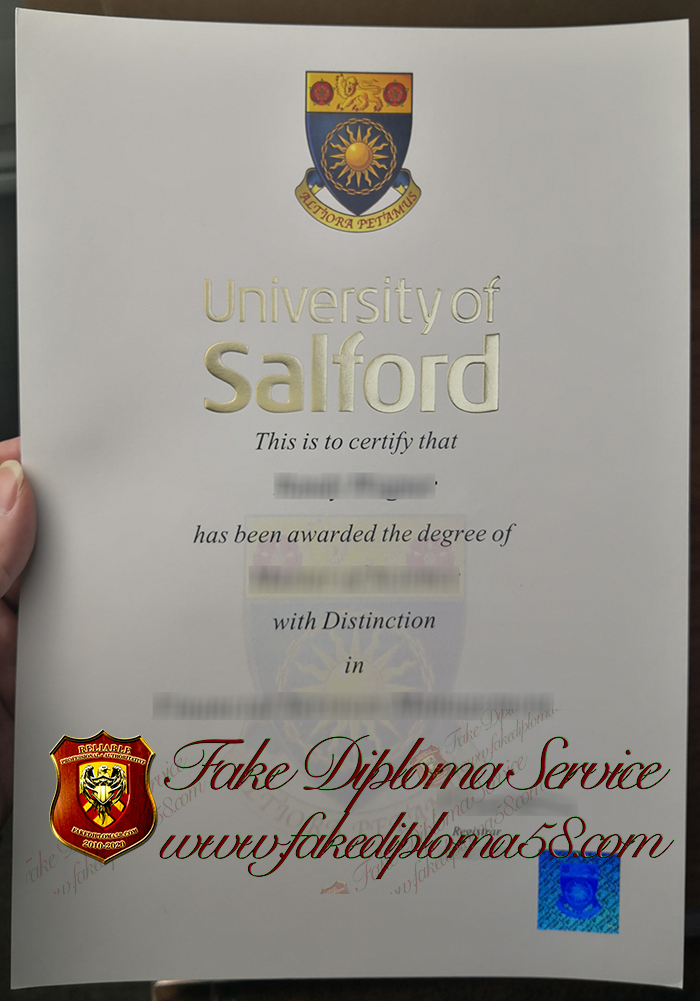 University of Salford degree