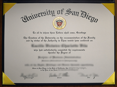 Purchase a fake University of San Diego degree for better a job.