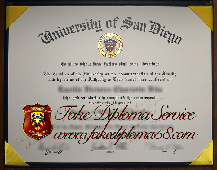 University of San Diego degree