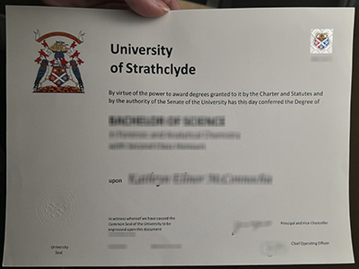 How much does a fake University of Strathclyde degree?
