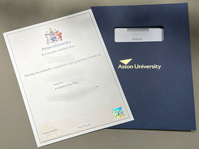 How to order a phony Aston University degree with nice cover?