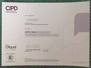 CIPD certificate