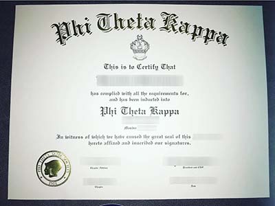 Can i purchase a phony Phi Theta Kappa certificate in 5 days?