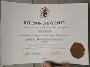 Ryerson University degree