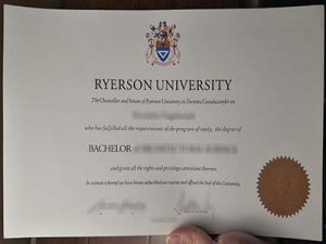 Ryerson University degree