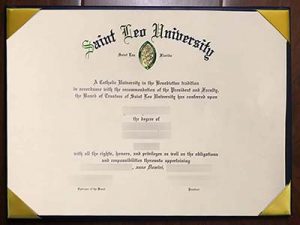 Saint Leo University degree