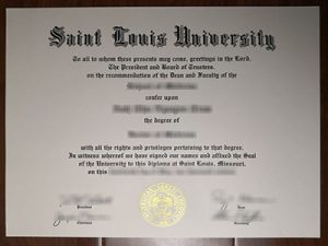Saint Louis University degree