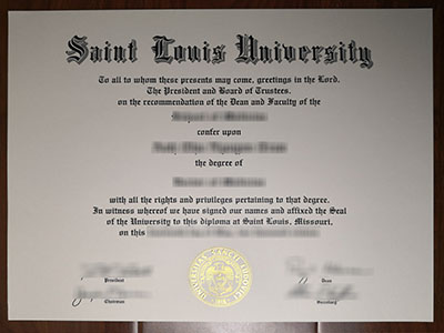 How to purchase a phony Saint Louis University degree quickly?