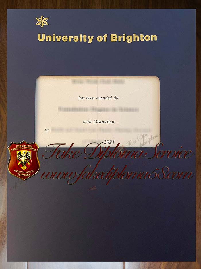 University of Brighton degree