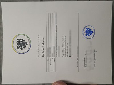 How to obtain a fake Bergische Universität Wuppertal diploma quickly?