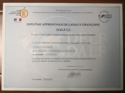 How to purchase a fake DELF/DALF C2 certificate for a job?