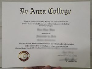 De Anza College degree