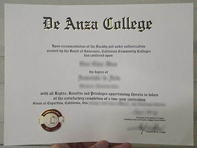 How to purchase a fake De Anza College degree in 5 days?