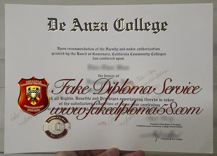 De Anza College degree