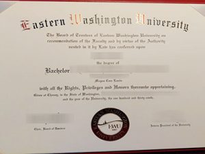 Easter Washington University degree