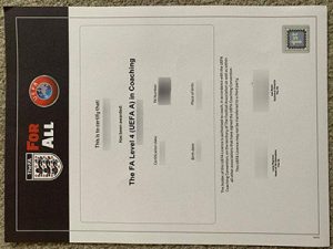 FA level 4 certificate
