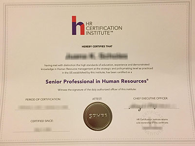 How can i obtain a fake HR certification institute certificate?