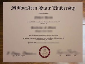 Midwestern State University degree