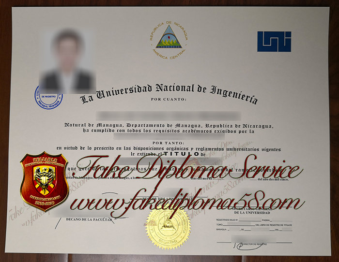 La Universidad Nacional de Ingeniería diploma