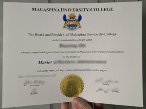 Malaspina University college degree