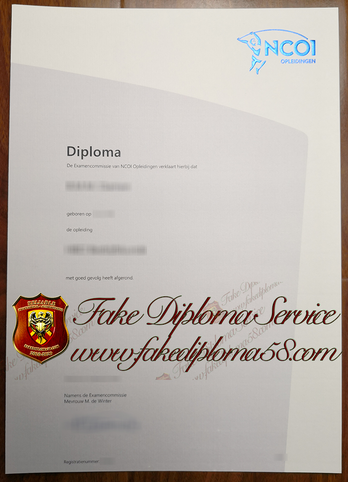 NCOI Opleidingen diploma