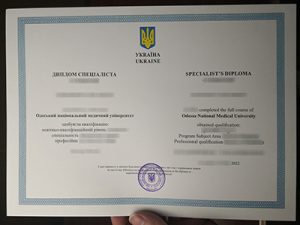 Odessa National Medical University degree