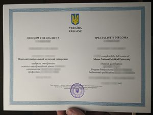 Odessa National Medical University degree