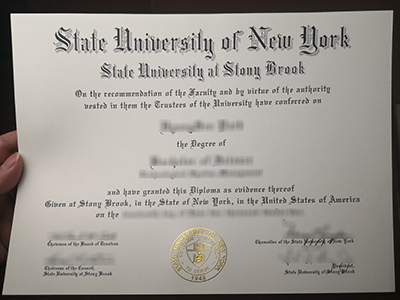 State University of NY degree
