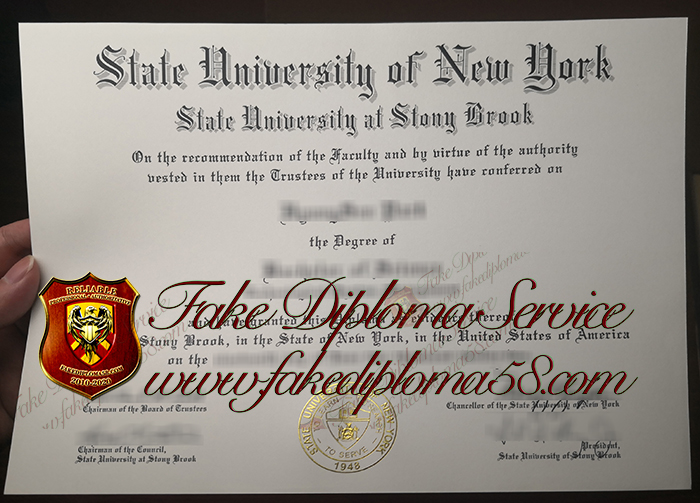 State University of NY degree