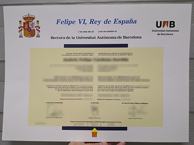 Order a fake Universitat Autonoma de Barcelona degree from Spain.