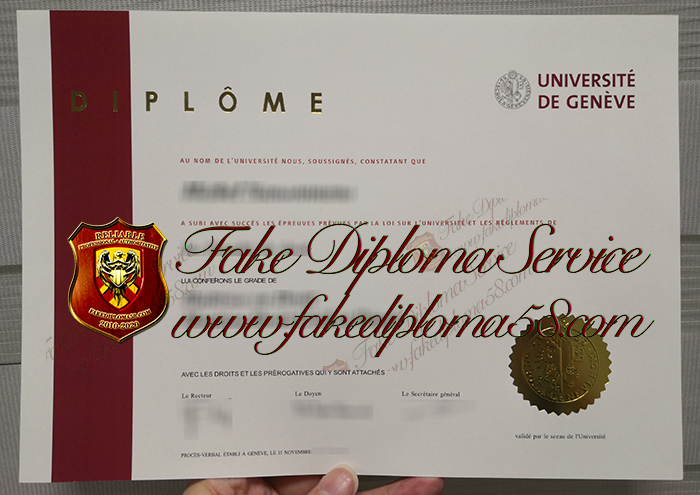 Université de Genève diploma