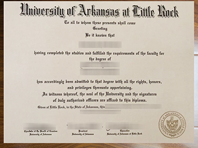 How much does to purchase a fake UA Little Rock degree online?