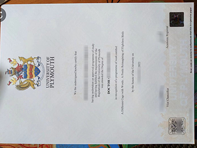 How to order a fake University of Plymouth Doctor degree quickly?