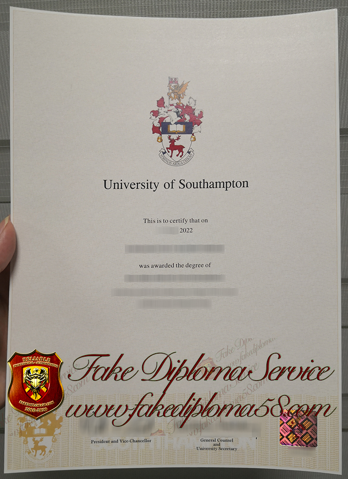 University of Southampton degree