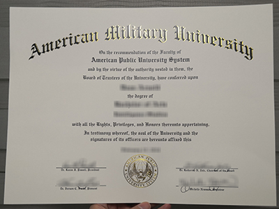 Buy a fake American Military University degree, order AMU diploma