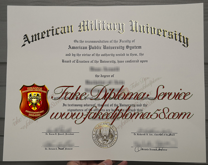 American Military University degree