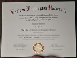 Eastern Washington University degree