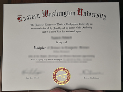 Purchase a fake Eastern Washington University degree for a job.