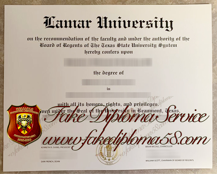 Lamar University degree