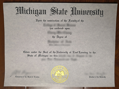 How to buy a fake Michigan State University degree, Order MUS diploma