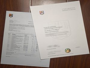 University of Birmingham diploma