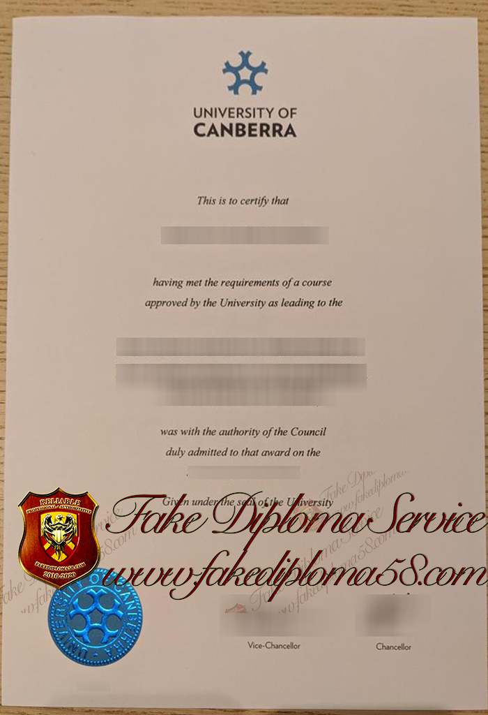 University of Canberra degree