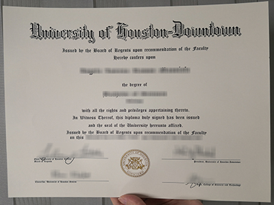 Buy a fake University of Houston–Downtown degree, order UHD diploma