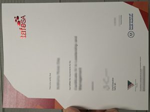 tafeSA certificate