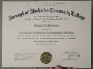 Borough of Manhattan Community College degree