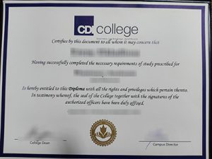 CDI College diploma
