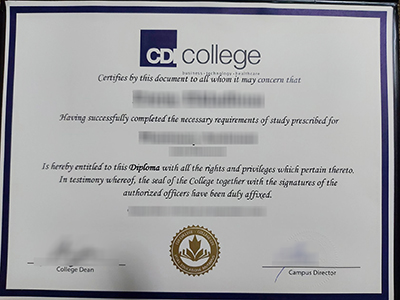 How real are the fake CDI College diploma we made? Buy CDI College certificate