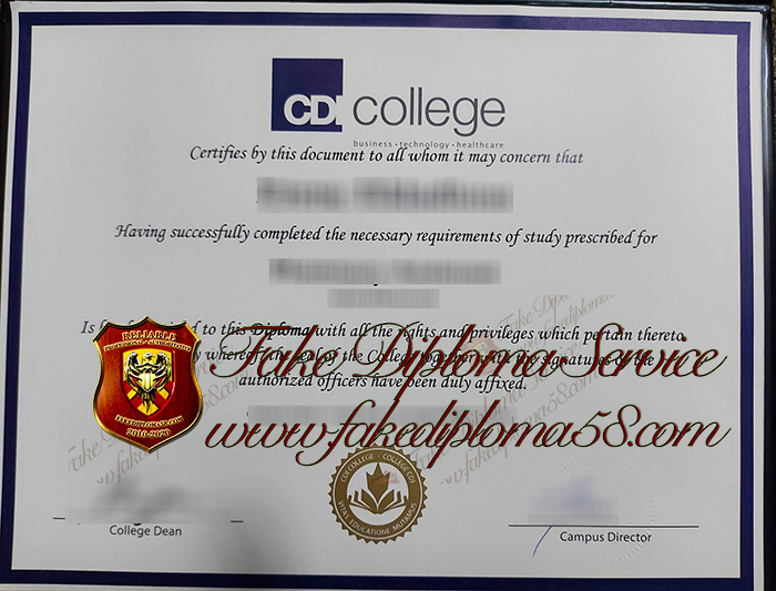 CDI College diploma